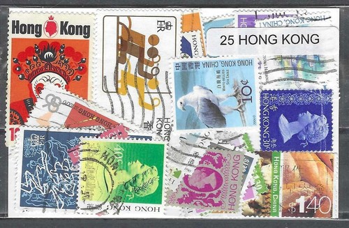 Hong kong timbri diversi - hong, 25