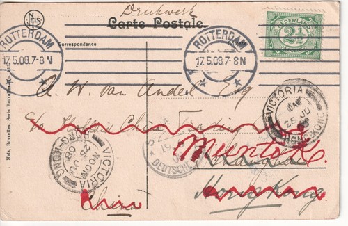 Olanda rotterdam cartolina - rotterdam,