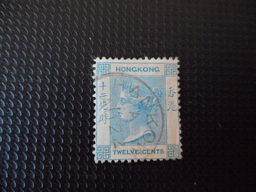 Hong kong 1901 12c sgz473 - qv,