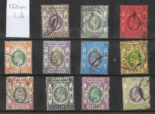 Hong kong 1904 kevii - hong,
